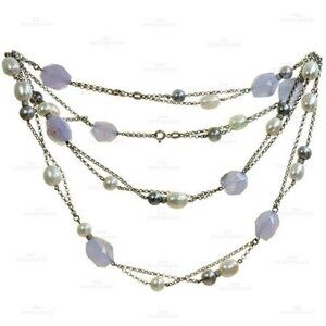 ~Vintage Lydell NYC Rhinestone Statement Necklace UNIQUE